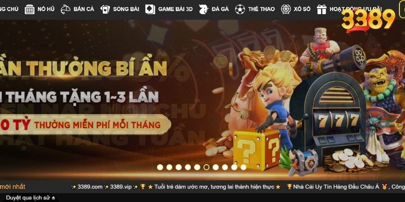 Sứ mệnh của nhà cái 3389